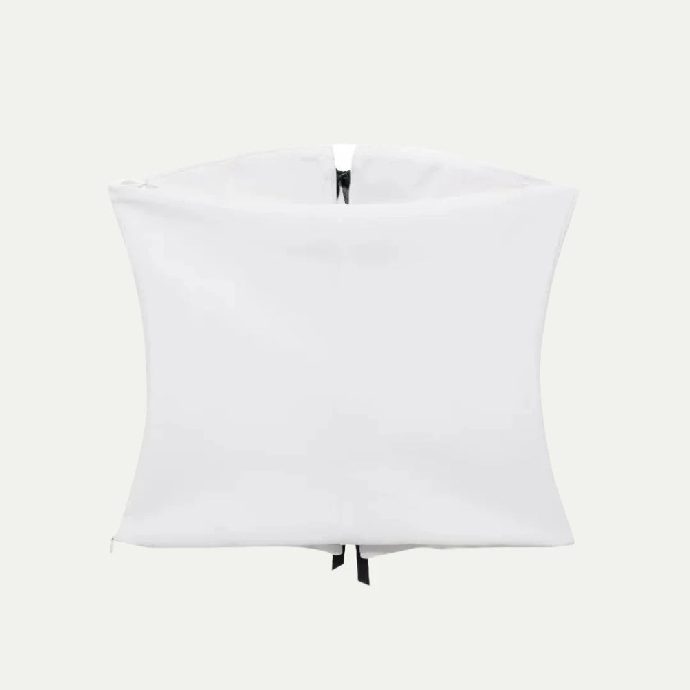 Randimo | Women's Bow Cut-Out Strapless Top