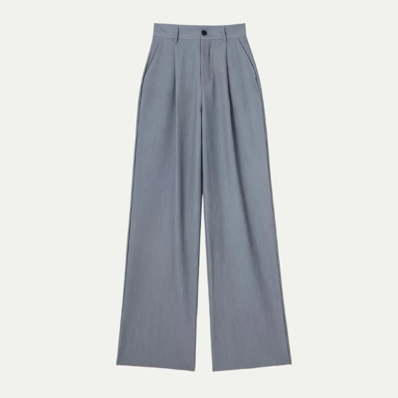 Randimo | High-Waisted Striped Wide-Leg Pants for Women