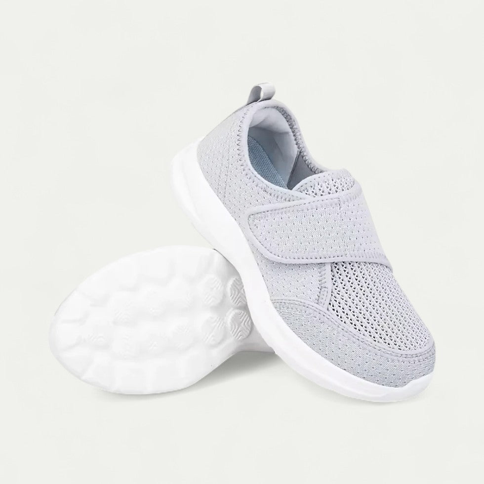 Orthopedic Breathable Walking Shoes with Easy Touch Fastening