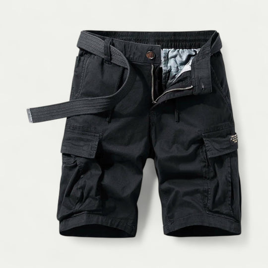 Men Cotton Cargo Shorts with Pockets Casual Wear
