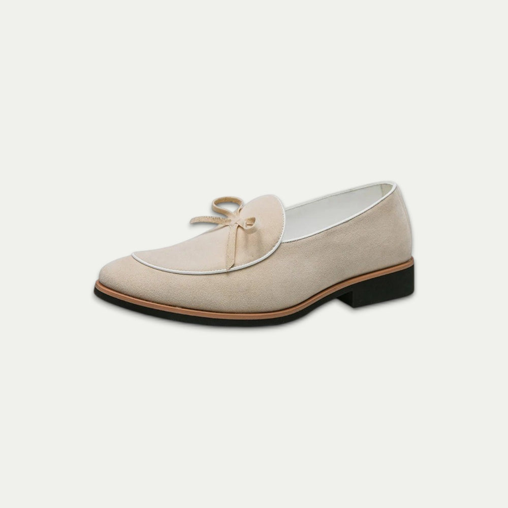 Men Old Money Cow Suede Leather Loafers Slip On