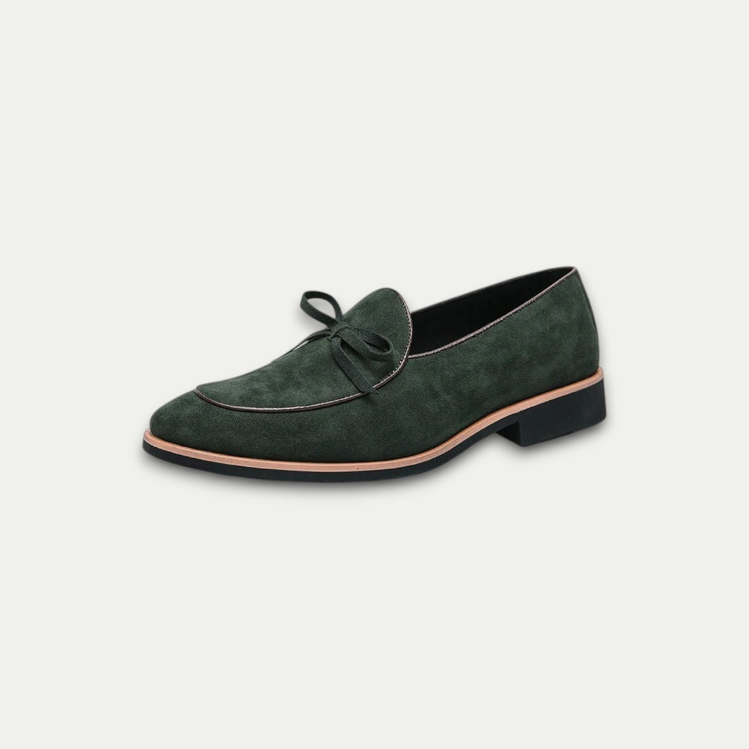 Men Old Money Cow Suede Leather Loafers Slip On