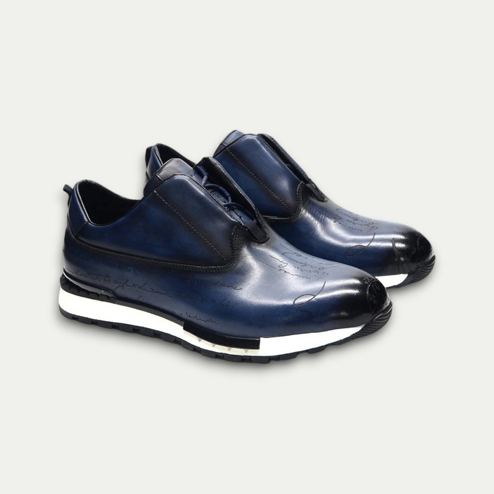 Men Leather Orthopedic Oxford Sneakers Casual