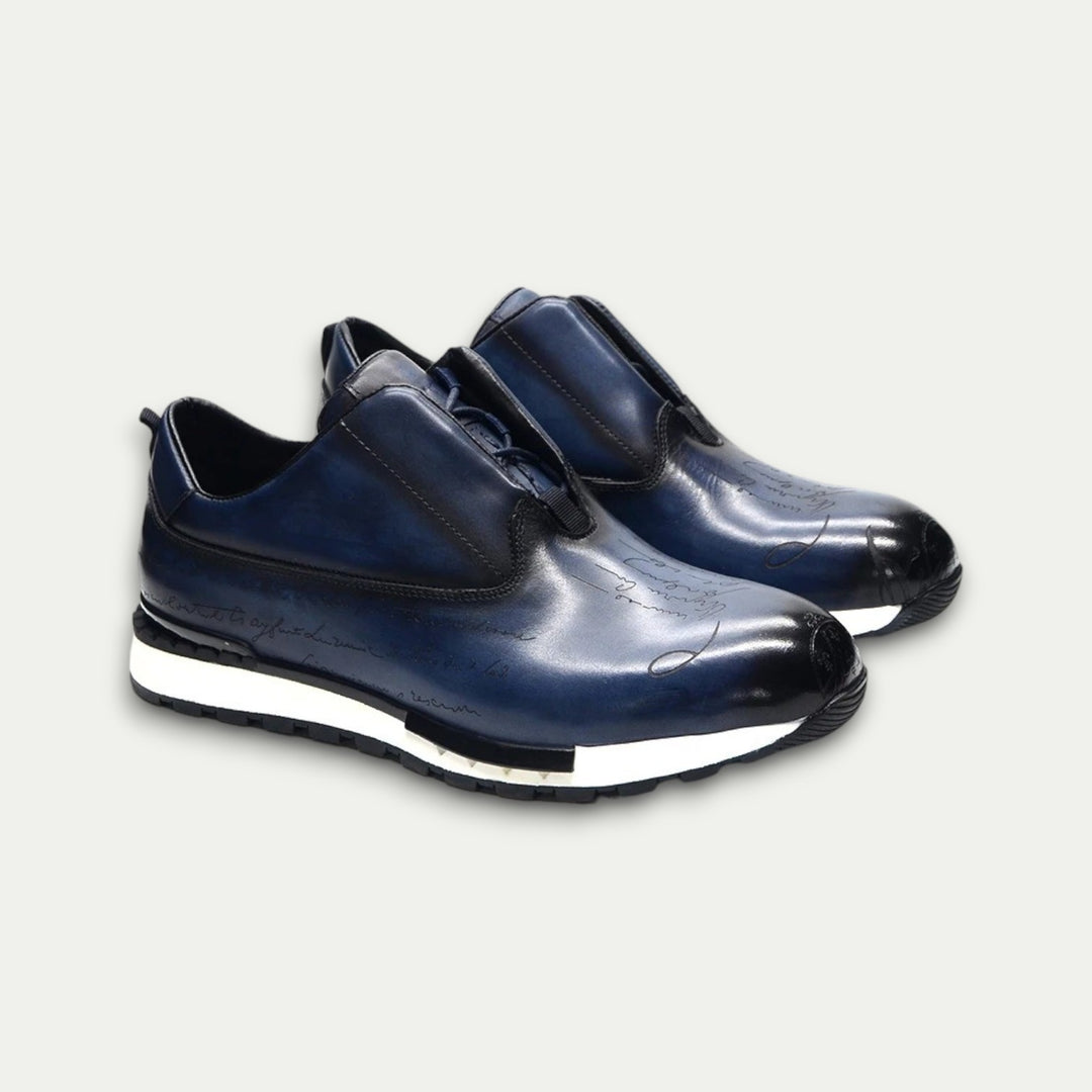 Men Leather Orthopedic Oxford Sneakers Casual