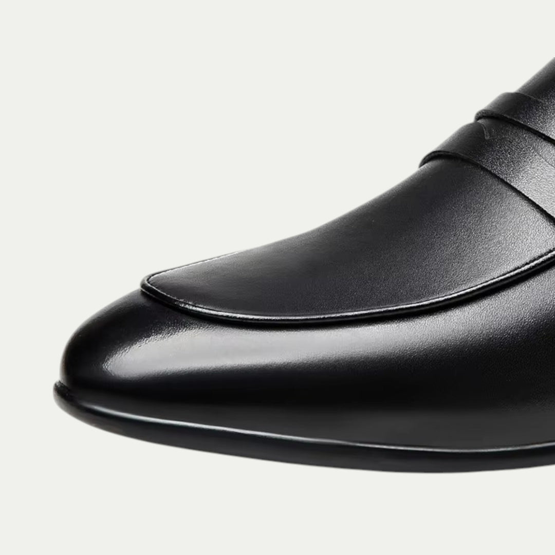 Randimo | Old Money Men Leather Mules Loafers Soft Sole