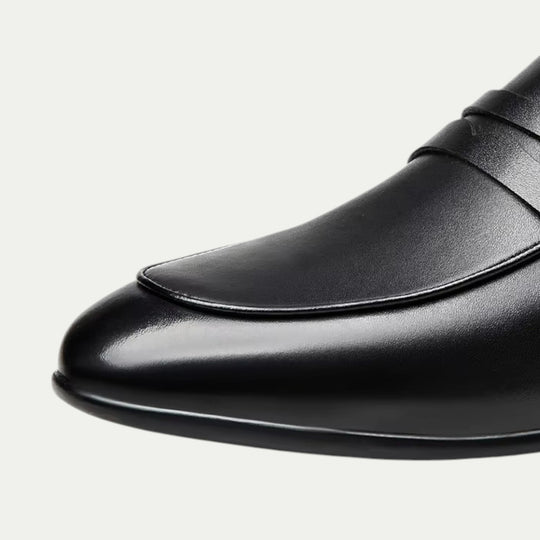 Randimo | Old Money Men Leather Mules Loafers Soft Sole