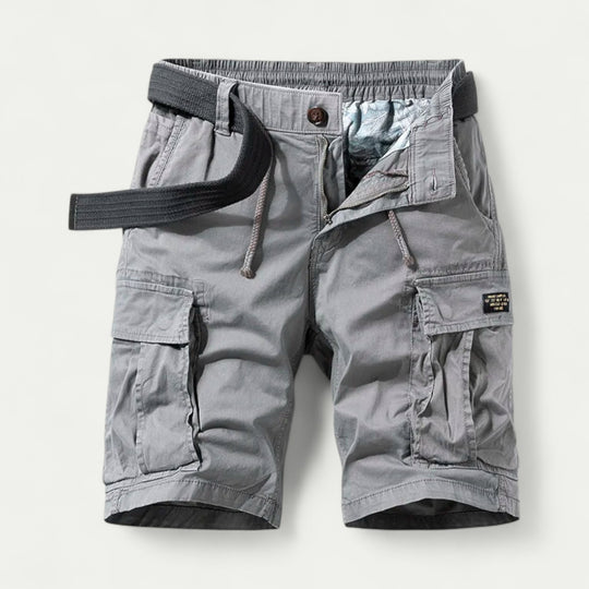 Men Cotton Cargo Shorts with Pockets Casual Wear