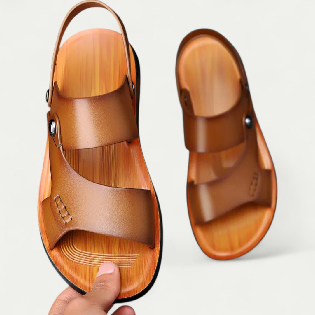 Women  Leather Comfortable Lightweight Sandals
