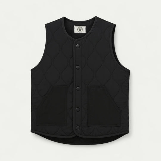 Quilted Utility Gilet for Lightweight Layering