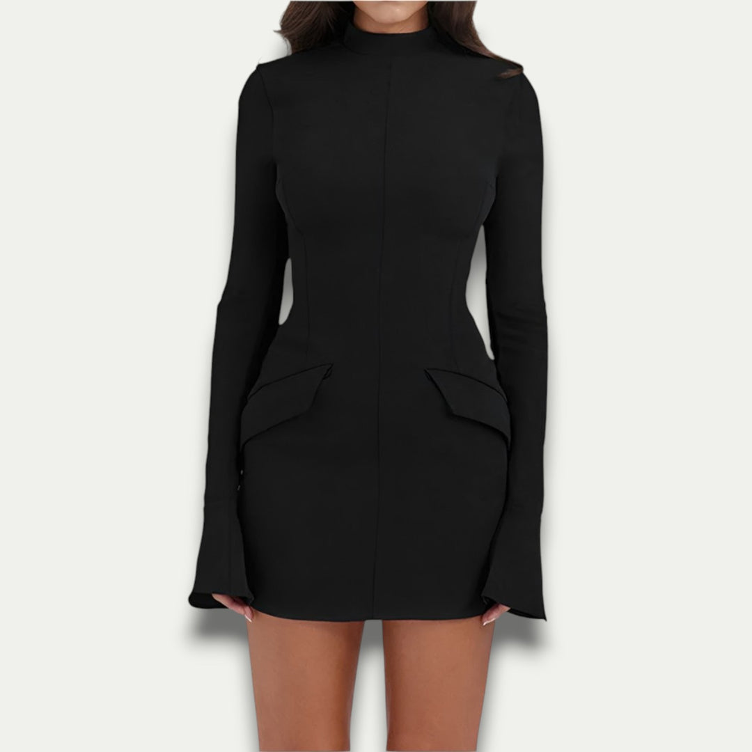 Randimo | Women's Long Sleeve Bodycon Mini Dress