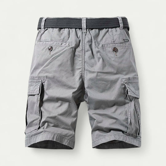 Men Cotton Cargo Shorts with Pockets Casual Wear