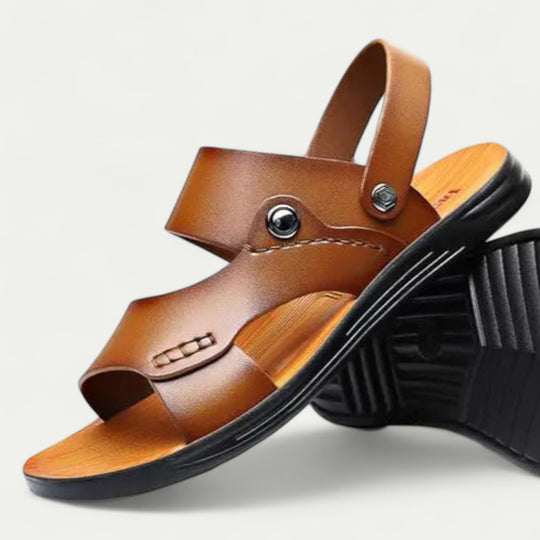 Women  Leather Comfortable Lightweight Sandals