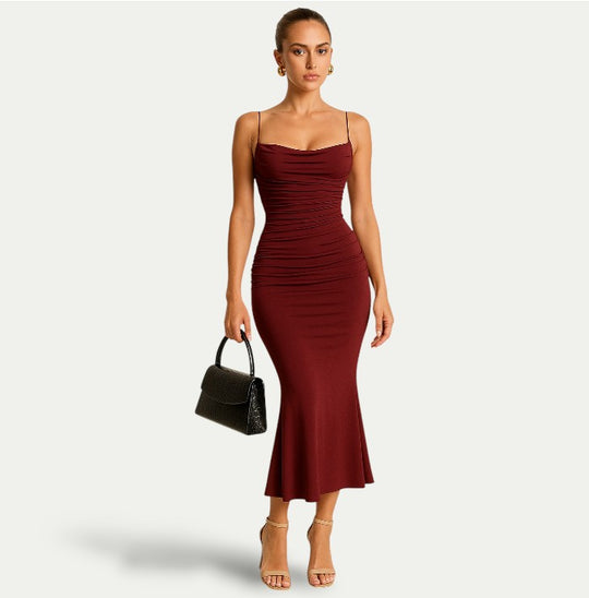 Womens Multiway Maxi Dress Formal Gradient Look