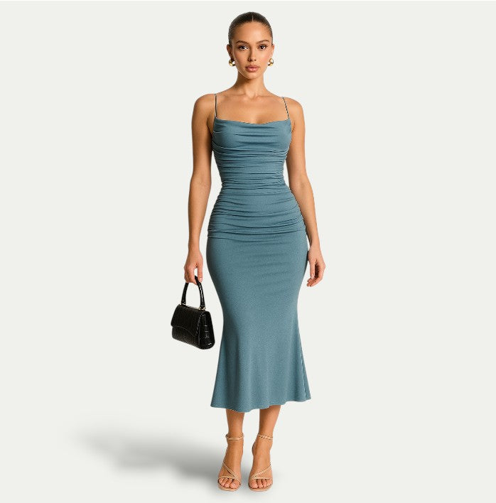 Womens Multiway Maxi Dress Formal Gradient Look