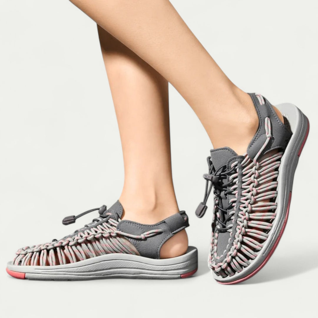 Men Orthopedic Air Tread Leather Summer Sandals