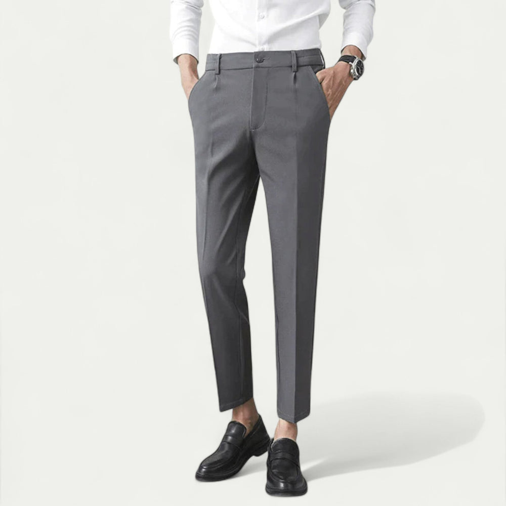 Randimo | Men Slim Fit Cotton Stretch Trousers