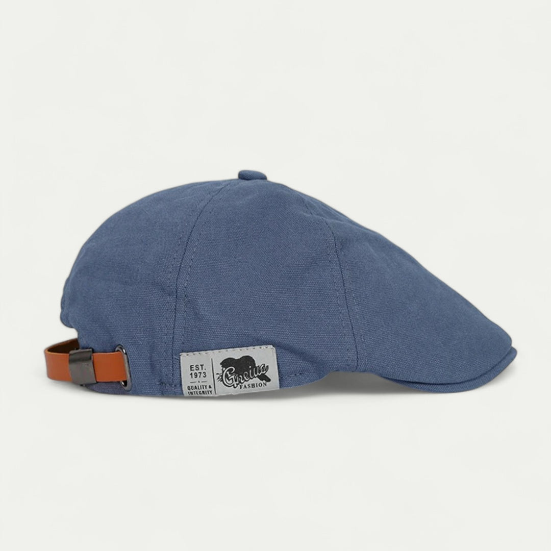 Men Cotton Vintage Newsboy Cap Winter British Style Flat Hat