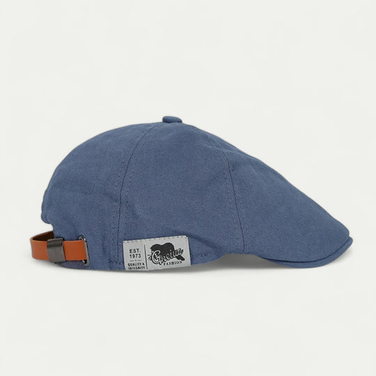 Men Cotton Vintage Newsboy Cap Winter British Style Flat Hat