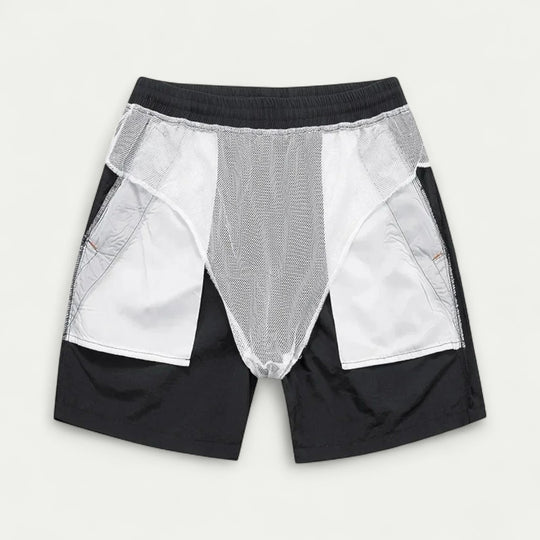Lightweight Swim Shorts with Elastic Waist and Pockets