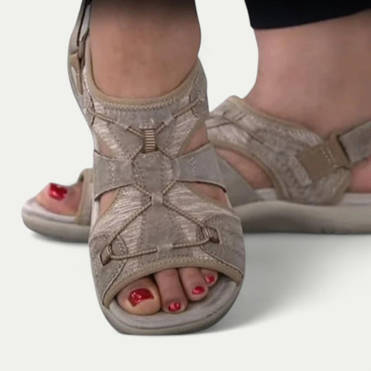 Orthopedic Comfort Sandals for Walking and Travel Days