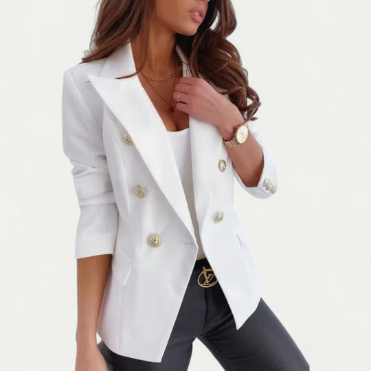 Double Breasted Tailored Blazer for Women