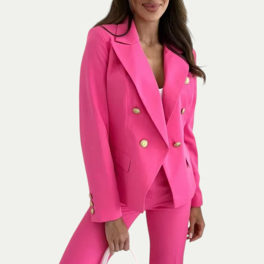 Double Breasted Tailored Blazer for Women