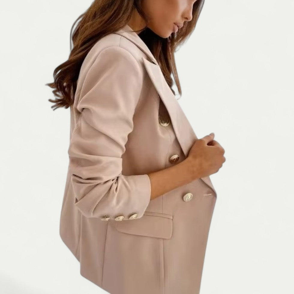 Double Breasted Tailored Blazer for Women