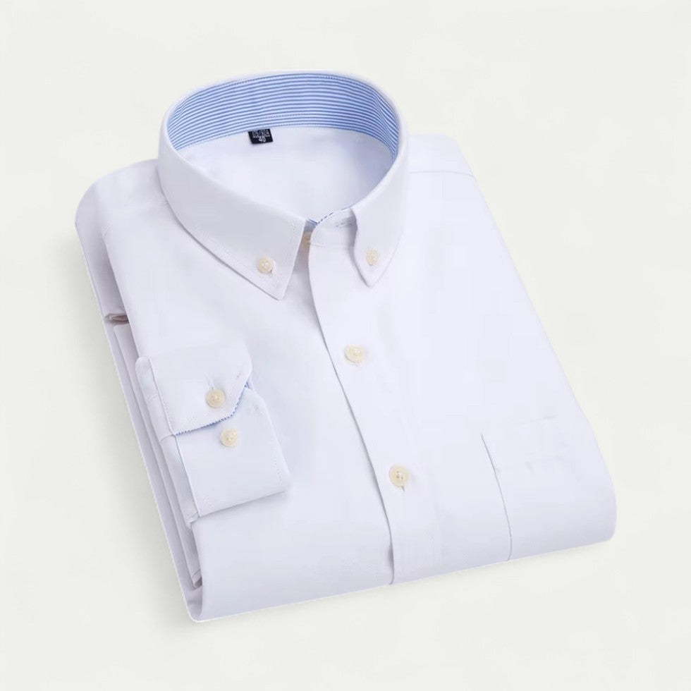 Oxford Button Down Shirt in Soft Cotton Blend