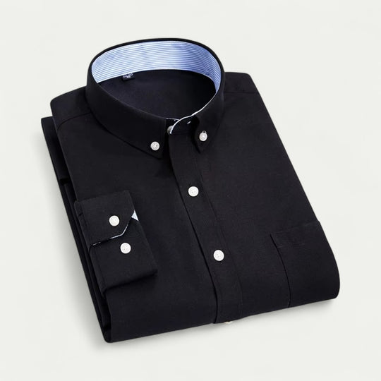 Oxford Button Down Shirt in Soft Cotton Blend