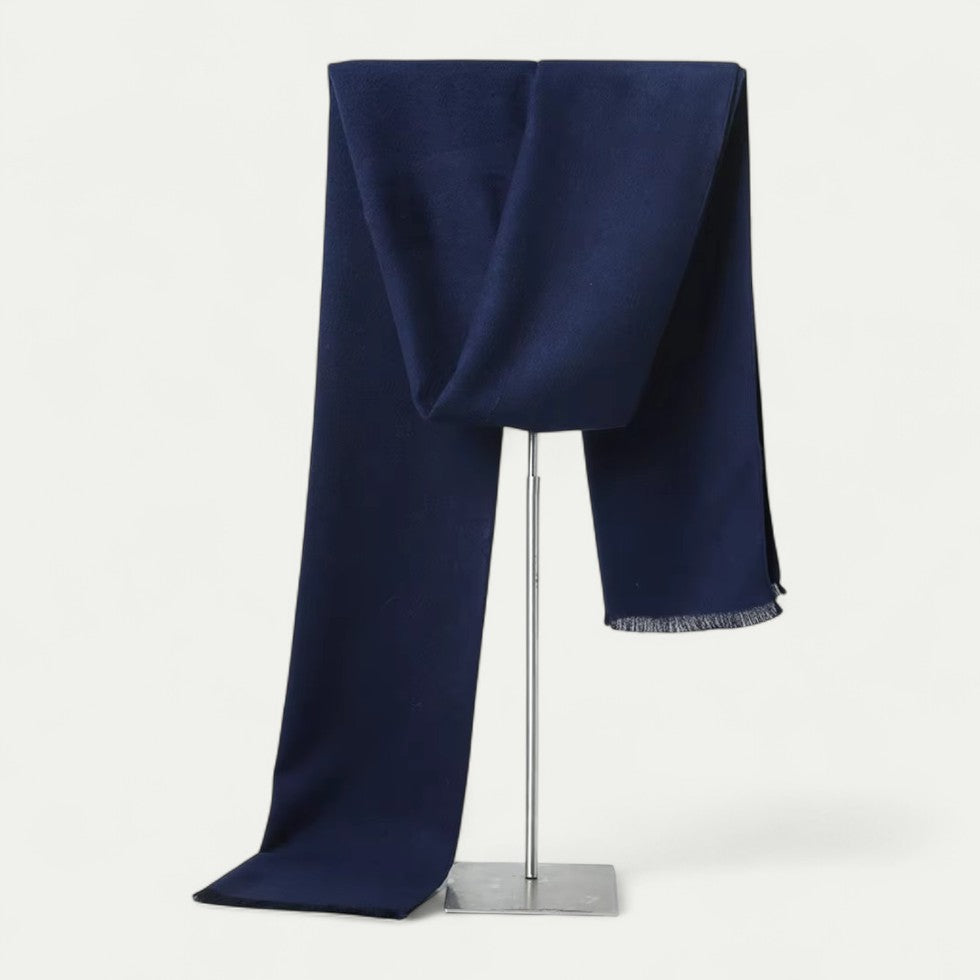 Men Cashmere Winter Scarf Soft Warm Pashmina Shawl with Tassel