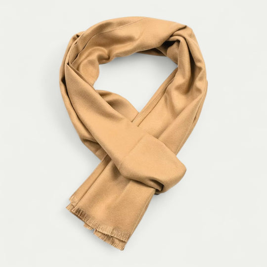 Men Cashmere Winter Scarf Soft Warm Pashmina Shawl with Tassel