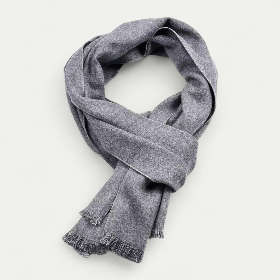 Men Cashmere Winter Scarf Soft Warm Pashmina Shawl with Tassel