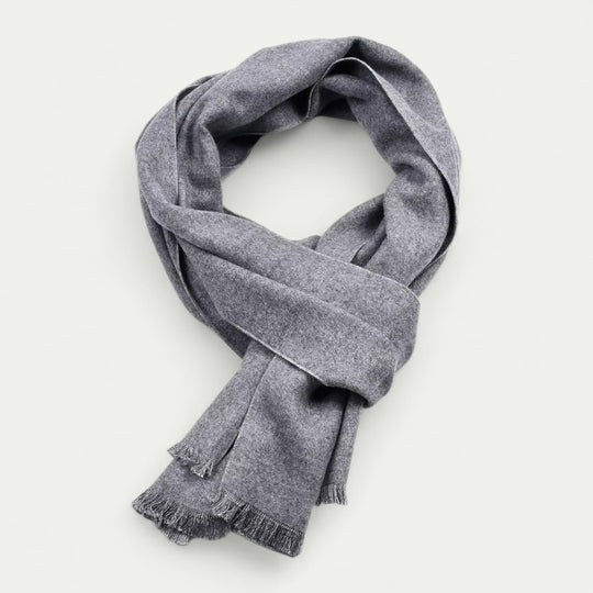Men Cashmere Winter Scarf Soft Warm Pashmina Shawl with Tassel