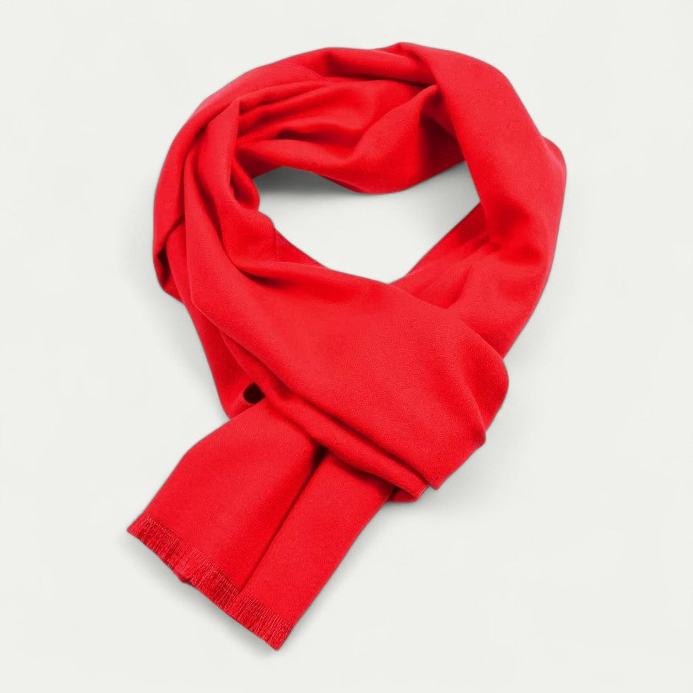 Men Cashmere Winter Scarf Soft Warm Pashmina Shawl with Tassel
