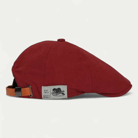 Men Cotton Vintage Newsboy Cap Winter British Style Flat Hat