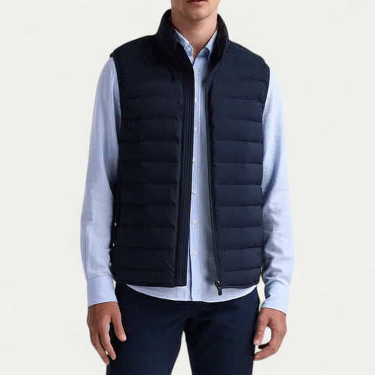 Men's Lightweight Quilted Puffer Vest Body Warmer