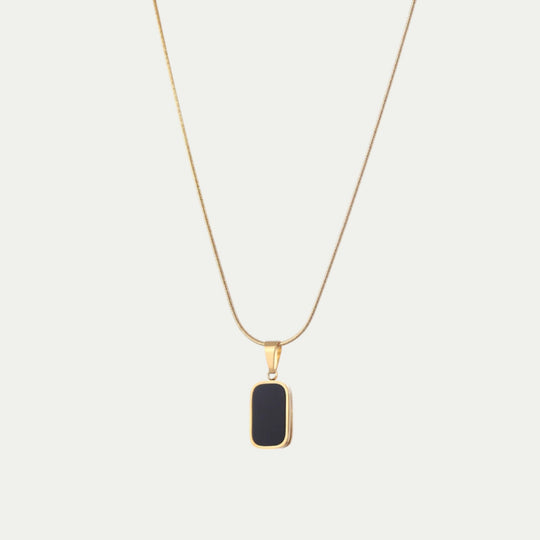 Randimo | Unisex Noir Minimalist Pendant Necklace