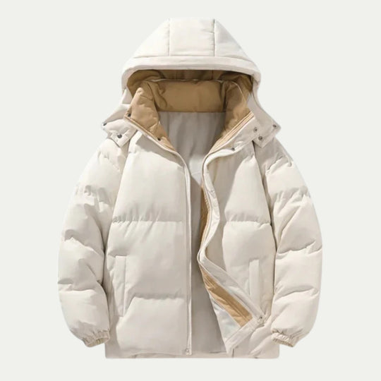 Randimo | Mens Hooded Water Repellent Down Puffer Parka Jacket