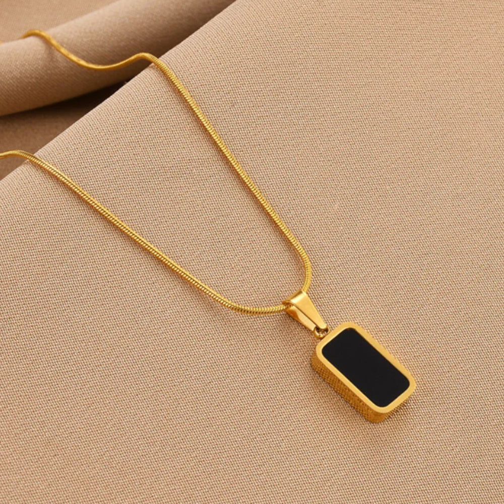 Randimo | Unisex Noir Minimalist Pendant Necklace