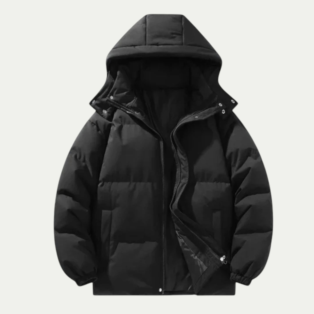 Randimo | Mens Hooded Water Repellent Down Puffer Parka Jacket