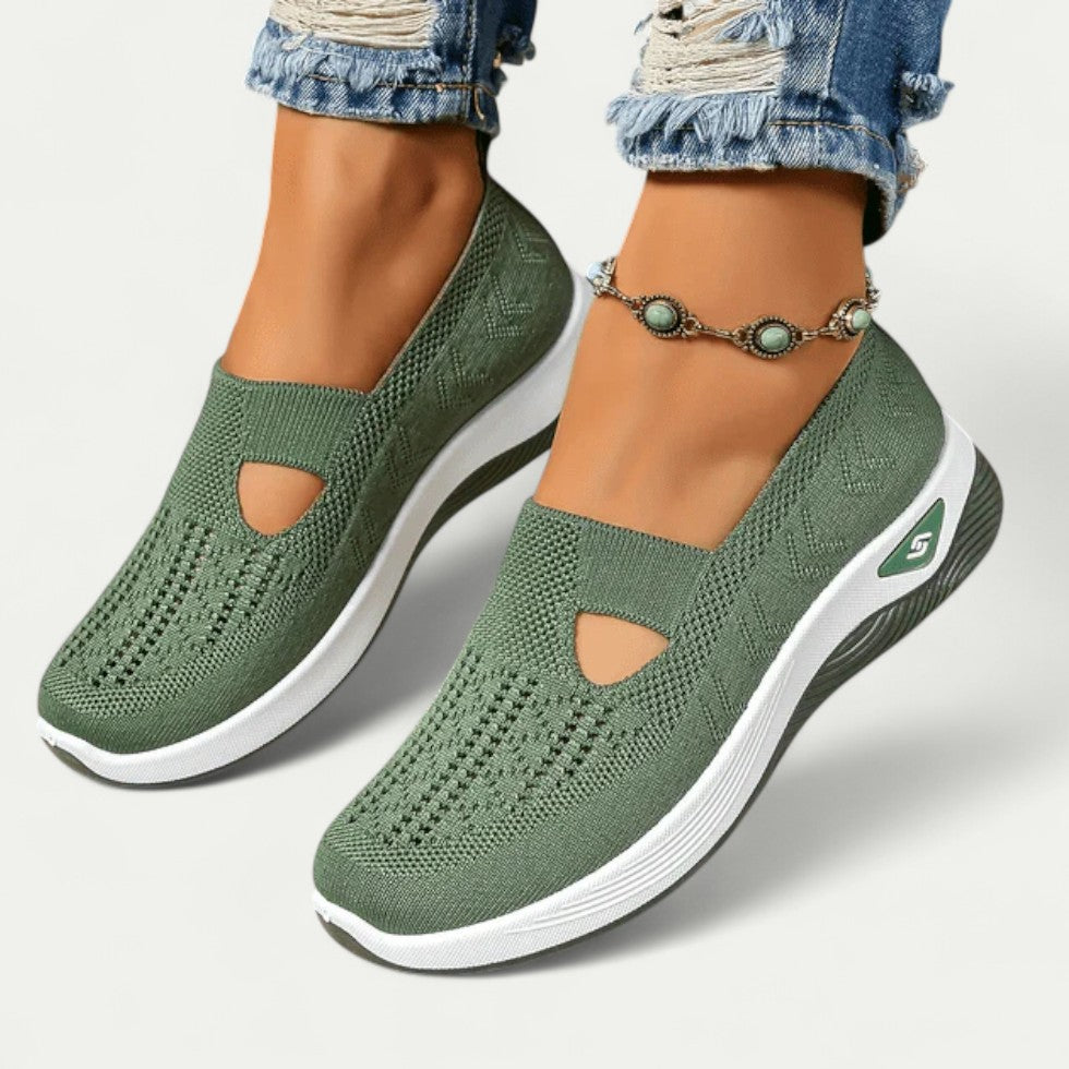 Orthopedic Breathable Slip On Trainers for Daily Comfort