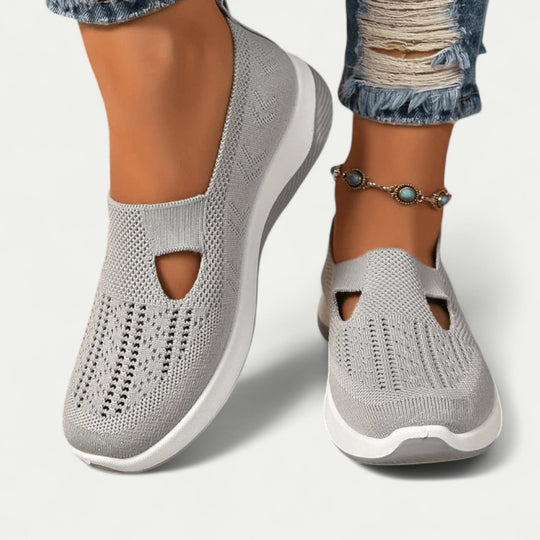 Orthopedic Breathable Slip On Trainers for Daily Comfort