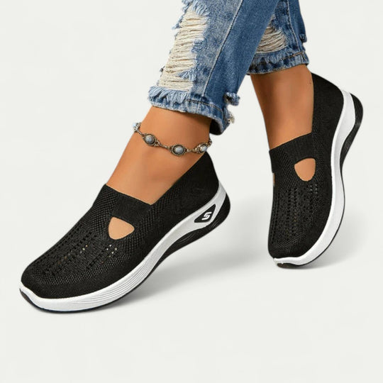 Orthopedic Breathable Slip On Trainers for Daily Comfort