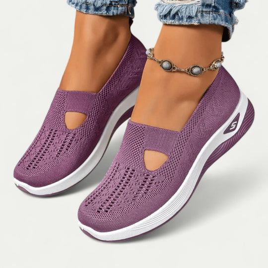 Orthopedic Breathable Slip On Trainers for Daily Comfort
