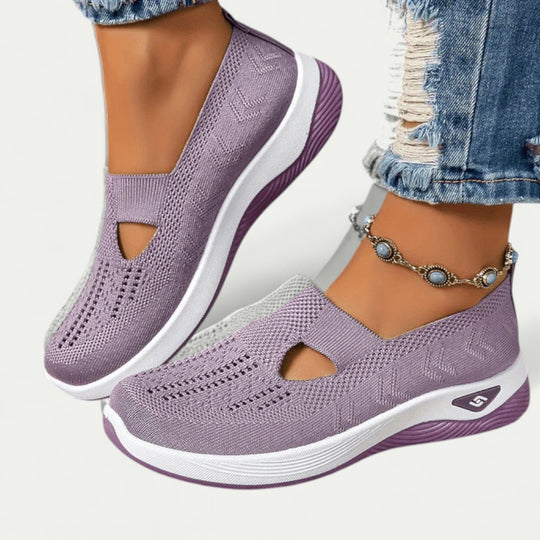 Orthopedic Breathable Slip On Trainers for Daily Comfort