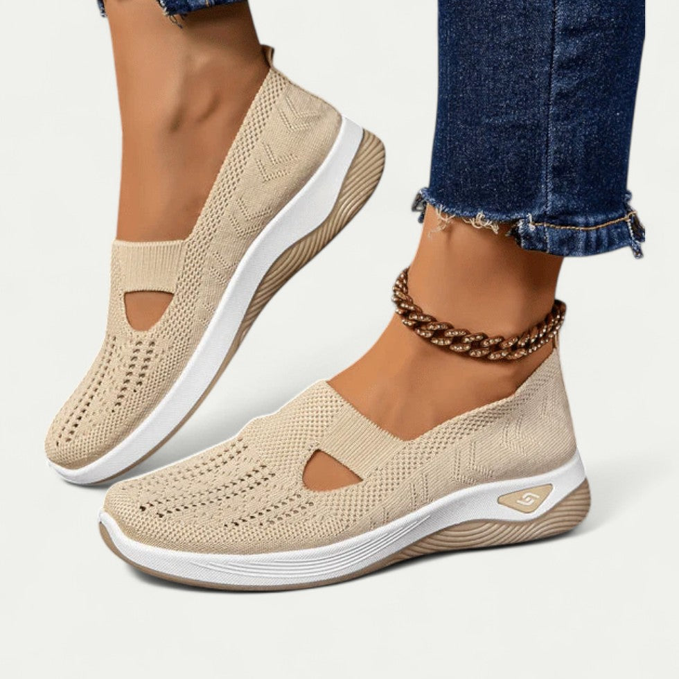 Orthopedic Breathable Slip On Trainers for Daily Comfort