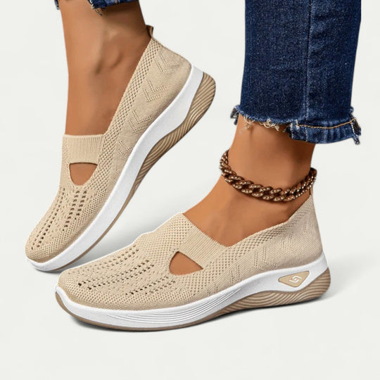 Orthopedic Breathable Slip On Trainers for Daily Comfort