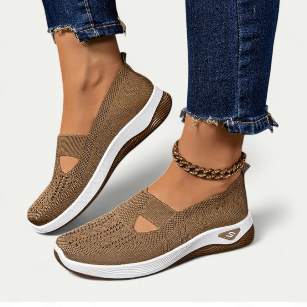 Orthopedic Breathable Slip On Trainers for Daily Comfort
