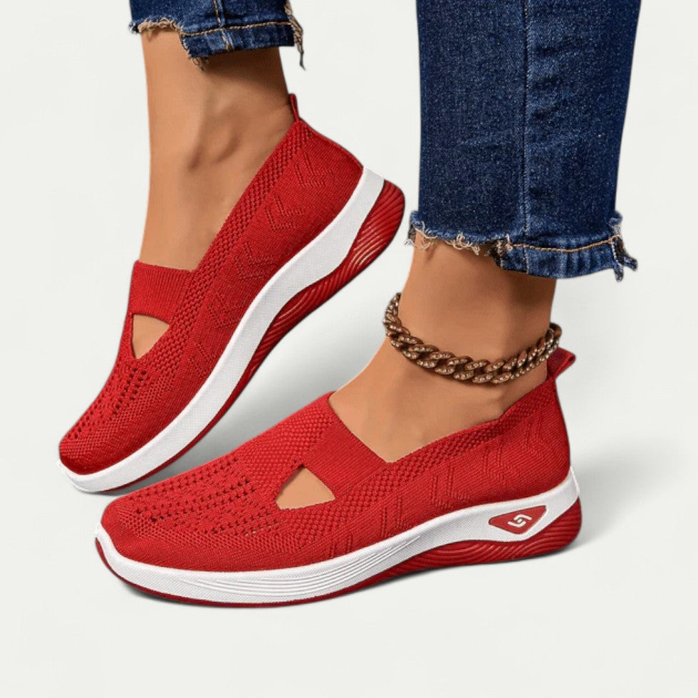 Orthopedic Breathable Slip On Trainers for Daily Comfort