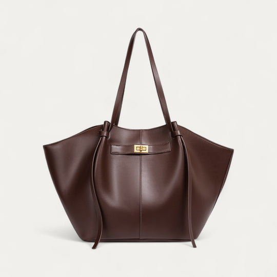 Women’s Large Capacity Structured Tote Shoulder Bag